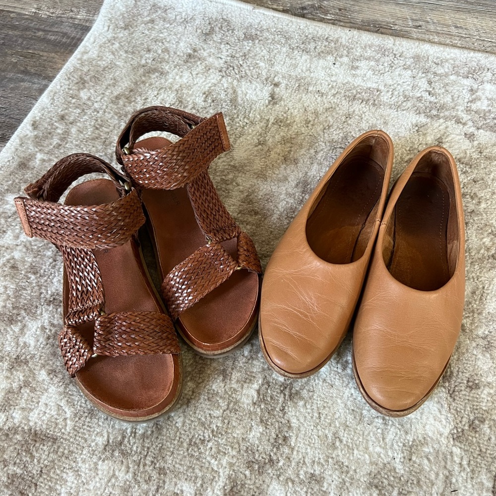 Kelsi Dagger | Spark Cognac Woven Sandal sz 6.5 - Picture 8 of 8